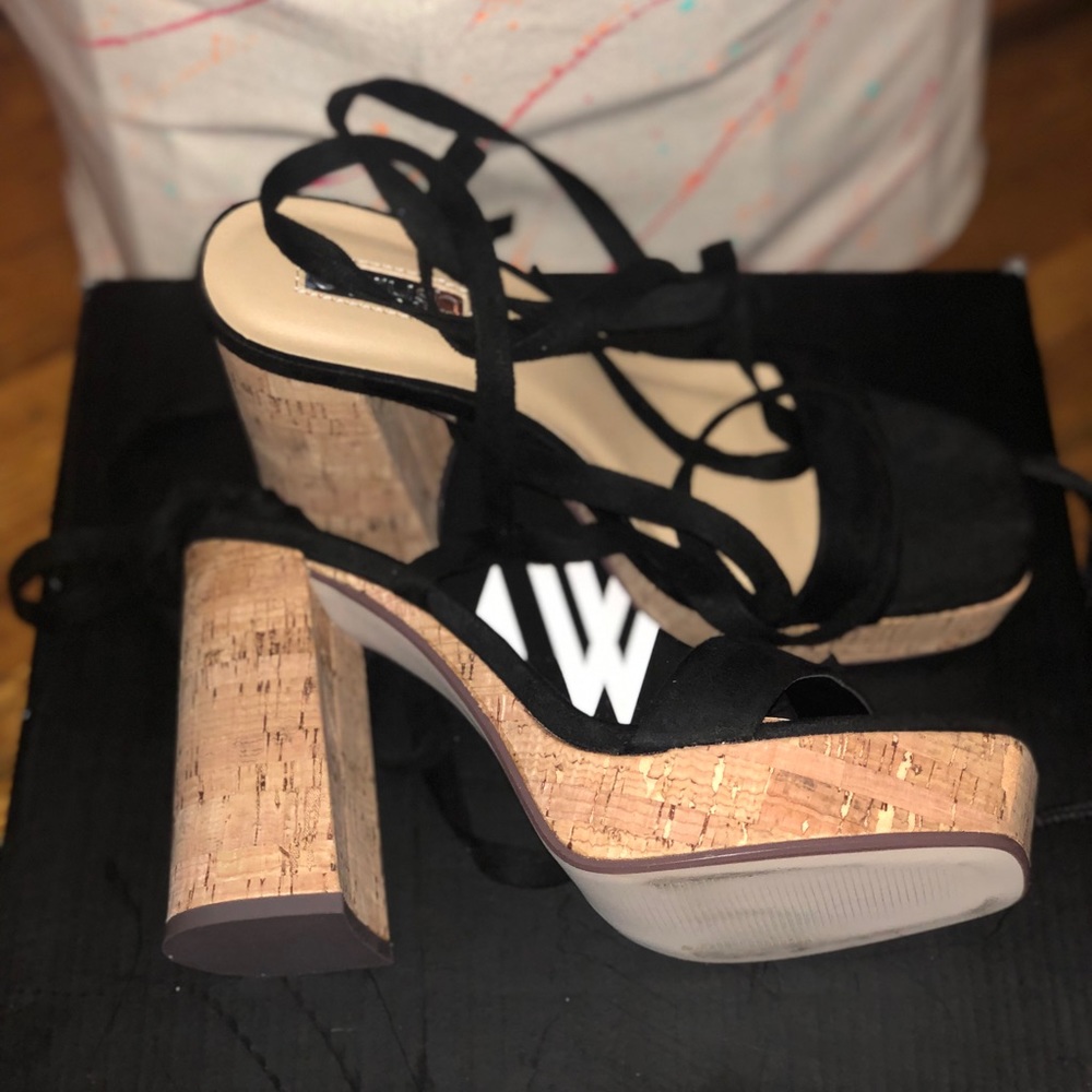 Lace Up Heels